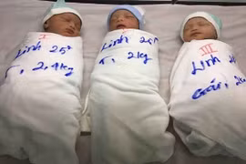 Bỏ điều trị vô sinh, bất ngờ người phụ nữ trẻ mang thai ba