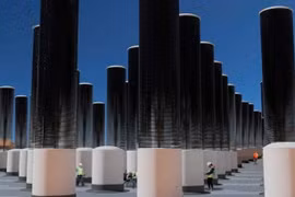 Mỹ: Trang trại cây nhân tạo chống biến đổi khí hậu