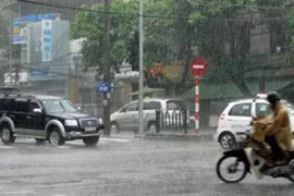 Mưa lớn diện rộng được tính bao nhiêu km?