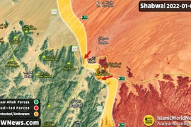 Liên quân Ả rập Xê út không kích dữ dội, Houthi buộc phải rút lui trên địa phận tỉnh Shabwah