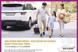 Đồng thời vay vốn và tham gia bảo hiểm tại BAC A BANK, khách hàng nhận ưu đãi lên tới 5 triệu đồng 