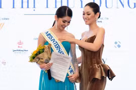 Á hậu Thùy Dung thi Hoa hậu Quốc tế ở Nhật Bản