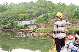 Phát hiện thi thể người phụ nữ nổi trên đập Bà Mụ