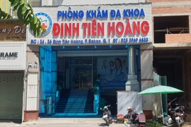 Phòng khám đa khoa Đinh Tiên Hoàng bị tước giấy phép hoạt động 3 tháng