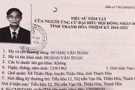 Thực hư thông tin Bí thư Huyện Thiệu Hóa có tới 3 ngày sinh