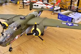 Mô hình oanh tạc cơ "nỗi khiếp sợ một thời" B-25 bất ngờ xuất hiện ở TP HCM