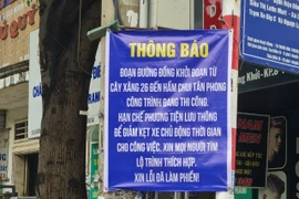 Đồng Nai: Dự án chống ngập đường Đồng Khởi khởi công rồi... im lìm 