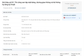 Đồng Tháp: Gói thầu thi công san lấp mặt bằng hơn 80 tỷ, lợi thế thuộc về ai?