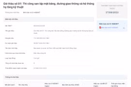 Đồng Tháp: Gói thầu thi công san lấp mặt bằng hơn 80 tỷ, lợi thế thuộc về ai?