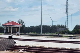 Trà Vinh: Cận cảnh dự án xây dựng công viên xã Trường Long Hòa