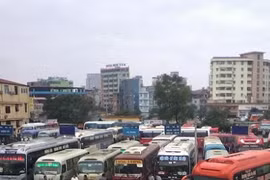 Bến xe Mỹ Đình có thể ùn tắc cục bộ dịp tết?