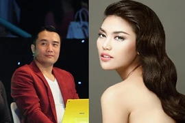 Siêu mẫu Lan Khuê “quyến rũ” giám khảo Hồng Việt