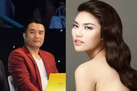 Siêu mẫu Lan Khuê “quyến rũ” giám khảo Hồng Việt