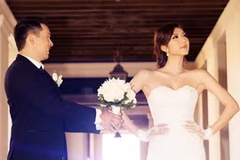 Ngắm trọn bộ ảnh cưới đẹp lung linh của Ngọc Quyên