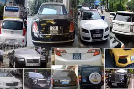 Điểm mặt xế sang “dùng chung” biển khủng gây sốt tại VN