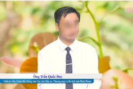 Ủy ban Kiểm tra Tỉnh ủy Bình Phước đề nghị kỷ luật ông Trần Quốc Duy 