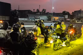 Đồng Nai: 19 người trong đoàn mô tô phân khối lớn không có GPLX