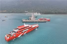 Tuyến tàu cao tốc TP HCM - Côn Đảo chính thức hoạt động