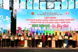 Sôi nổi “Tiếng hát nông thôn mới TP HCM” lần thứ II năm 2024