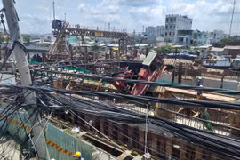 Hiện trường vụ việc.