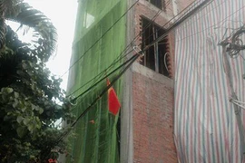 Hiện trường vụ việc.