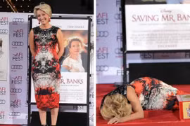 Ngay cả những ngôi sao lớn cũng không tránh khỏi sự cố trên thảm đỏ 