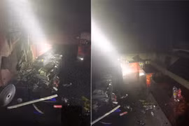 Kịp thời dập tắt đám cháy tại một nhà hàng ở Hải Phòng