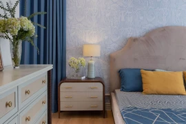 Căn hộ với gam màu pastel nhẹ nhàng, tinh tế và lãng mạn