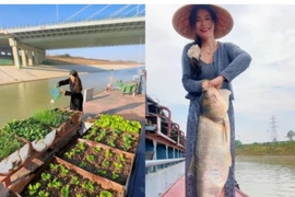 'Biệt phủ trên sông' của vợ chồng shipper khiến dân tình choáng ngợp