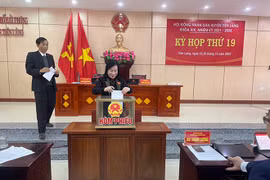 Hải Phòng: Chủ tịch huyện Tiên Lãng xin từ chức vì phiếu tín nhiệm thấp