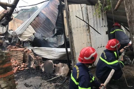 Hải Phòng: Đánh gục vợ “hờ” và hàng xóm rồi phóng hỏa phi tang