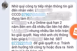 Tá hỏa vì không vay vốn cũng bị “khủng bố” đòi nợ