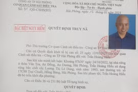 Hải Phòng: Truy nã đối tượng sát hại bạn gái tại nhà riêng