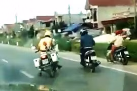 CA Hải Phòng lên tiếng vụ người vi phạm bỏ chạy gây tai nạn