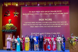 Thanh Xuân: đứng đầu khối quận ở Hà Nội về công tác dân số