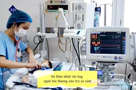 Hạ thân nhiệt chỉ huy kỹ thuật cao ngăn tổn thương não bé sơ sinh