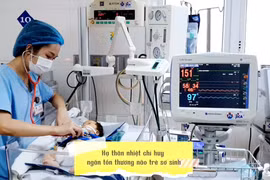 Hạ thân nhiệt chỉ huy kỹ thuật cao ngăn tổn thương não bé sơ sinh