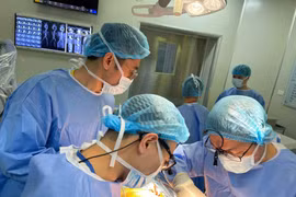 Ca can thiệp lóc tách động mạch chủ tại bệnh viện E