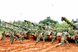 Sư đoàn bộ binh 2 diễn tập tiến công địch cơ động