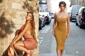 “Nữ hoàng nội y” Anh khoe 3 vòng “bỏng rẫy” với váy khoét cao 