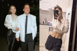 Bí quyết để Nhã Phương sau sinh vài tháng vẫn có cơ bụng