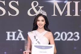 VĐV bóng chuyền đăng quang Hoa hậu Hà Nội xinh đẹp thế nào?