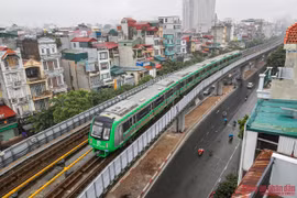 Vận hành thử 57 kịch bản đoạn trên cao đường sắt Nhổn - Ga Hà Nội