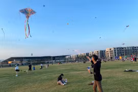 Chiêm ngưỡng cánh đồng diều cực đẹp tại TP.HCM