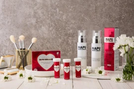 Ma trận viên nén, nước uống collagen “make in Vietnam”