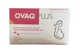 Dù đã bị cảnh cáo nhưng thực phẩm chức năng OvaQ Plus vẫn tiếp tục 'nổ' công dụng chữa vô sinh