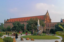 Kiến trúc châu Âu của Đan viện Châu Sơn gây sốt