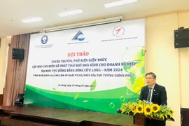 Phổ biến kiến thức lập báo cáo kiểm kê phát thải khí nhà kính