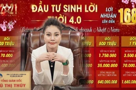 Chủ tịch Cty Nhật Nam Vũ Thị Thúy “biến hóa” vốn theo mô hình “Ponzi“?