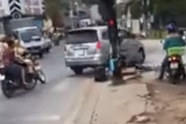 Xác minh đoạn clip ô tô “điên cuồng” chạy trốn CSGT